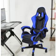 Игровое кресло Сине-черный