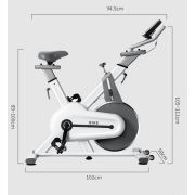 Тренажер SpinBike (белый) AF-5500 Желтый
