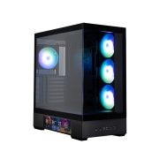 Компьютерный корпус Zalman P40 DS Black без Б/П